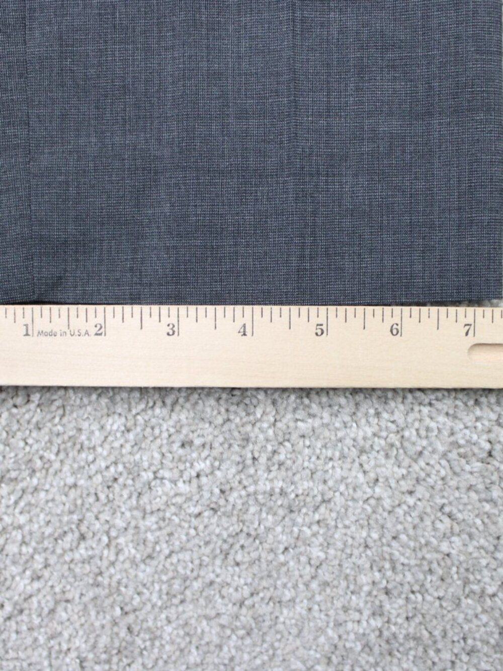 Banana Republic Pants Men 32x32 Charcoal Gray Marzotto Wool Slim Fit Performance - Picture 4 of 13